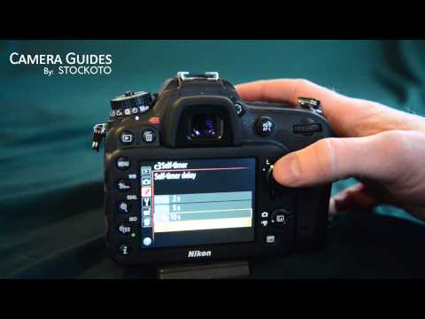 How to set a self-timer on the Nikon D7100