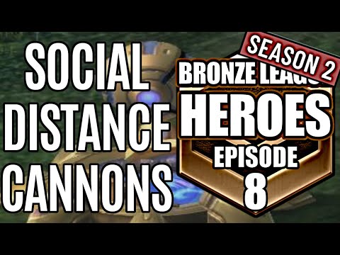 BRONZE LEAGUE HEROES 192: Long Range Cannon Rush