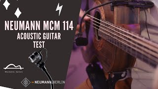 Video thumbnail for Neumann MCM 114 - Acoustic Guitar by Alberto Ziliotto