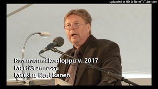 Markku Kuokkanen - 3/9 Roomalaiskirje 10. luku (Raamattuviikonloppu Mertiörannassa v. 2017)