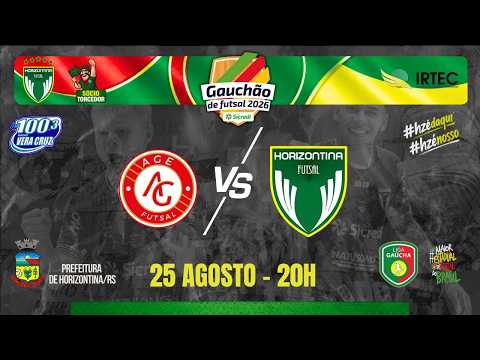 HORIZONTINA 0 x 7 AGE   - LIGA GAÚCHA