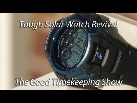 Reviving a Tough Solar Watch with a Drained Battery