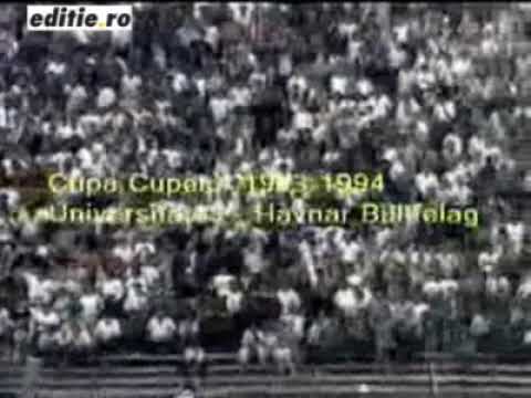 UNIVERSITATEA CRAIOVA vs HAVNAR BOLTFELAG in Cupa Cupelor din 1993-1994, scor final 4-0