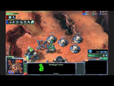 RoseLegacy vs oGsNaDa PvT Starcraft2