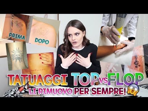 💉TATUAGGI TOP vs FLOP😱 - LI RIMUOVO PER SEMPRE!  | MARYNA