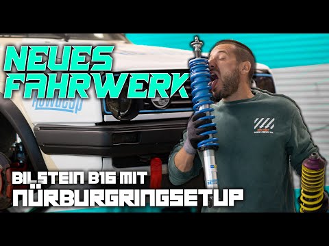 HOWDEEP // VW GOLF 2 GTI 16V / NEW SUSPENSION - BILSTEIN B16 WITH NÜRBURGRING SETUP