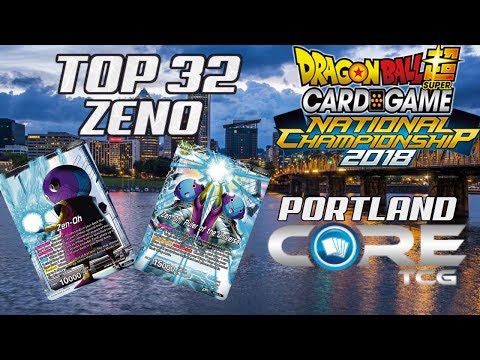 *DBS CARD GAME* TOP 32 ZENO DECK CORE TCG REGIONAL PORTLAND
