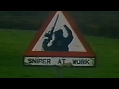 British soldiers discuss the IRA's South Armagh Sniper