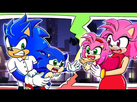 The Broken Baby Sonic Family - Very Sad Story But Happy Ending | Sonic the Hedgehog 2 Animation
