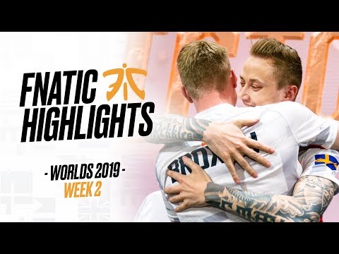 AARGHH WE F*CKING DID IT! | Fnatic Highlights (Worlds W2)