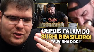 CASIMIRO REAGE: CORBUCCI COME 6KG DE SUSHI ROLL | Cortes do Casimito