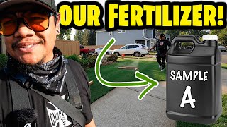 Testing out OUR NEW LIQUID FERTILIZER! WITH RESULTS 😳 GUYS WE HAVE OUR OWN NOW!