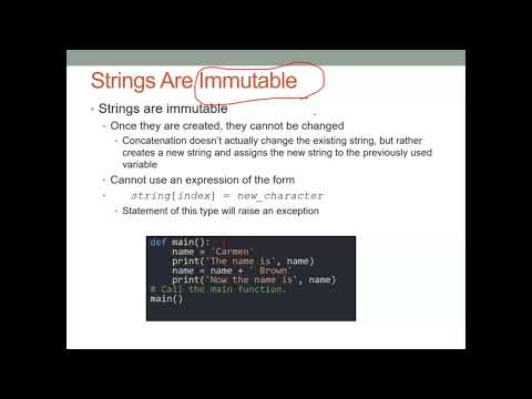 Python 12 Strings Part 1