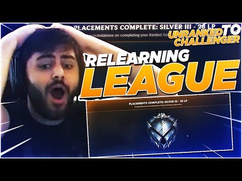 Yassuo | RELEARNING LEAGUE FROM SCRATCH! (Unranked to Challenger)