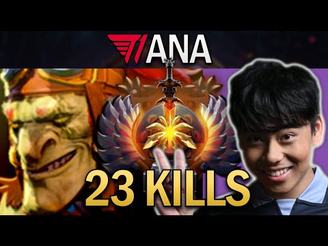 Batrider Dota 2 Gameplay T1.Ana with 23 Kills and Witch Blade