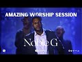 Amazing worship session with Noble G