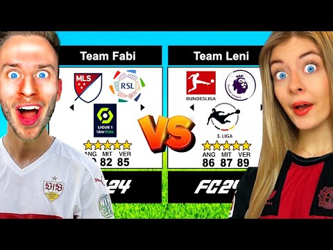 FC Fabiano vs FC Leni - ABER das LIGA GLÜCKSRAD bestimmt unsere Teams! 👀⚽️