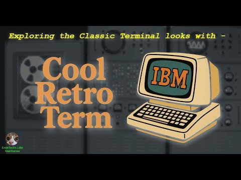 The coolest terminal program you never heard of Cool-Retro-Term