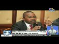 Water C.S Chelugui accuses Governor Mwangi wa Iria of creating strife