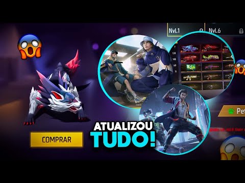 ISSO VOCÊ NAO VIU! DESCOBRI TUDO DA NOVA ATUALIZAÇÃO DO FREE FIRE 😧🔥