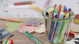 STABILO Woody 3 in 1 Colouring Pencils Assorted 10 Pack