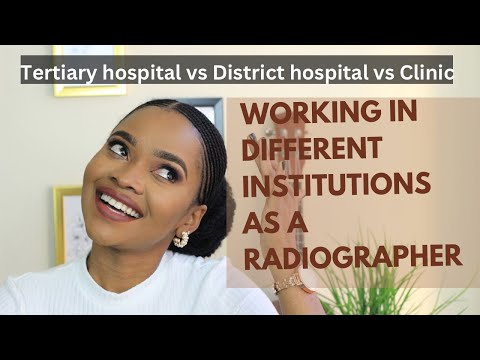 Working as a radiographer in different levels of institutions in SA | Theo Damari