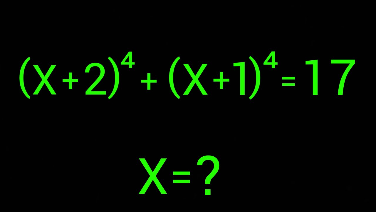 Math Olympiad | A Nice Algebra Problem | Find the values of X