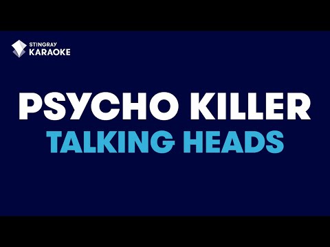 Psycho Killer - Talking Heads | KARAOKE WITH LYRICS