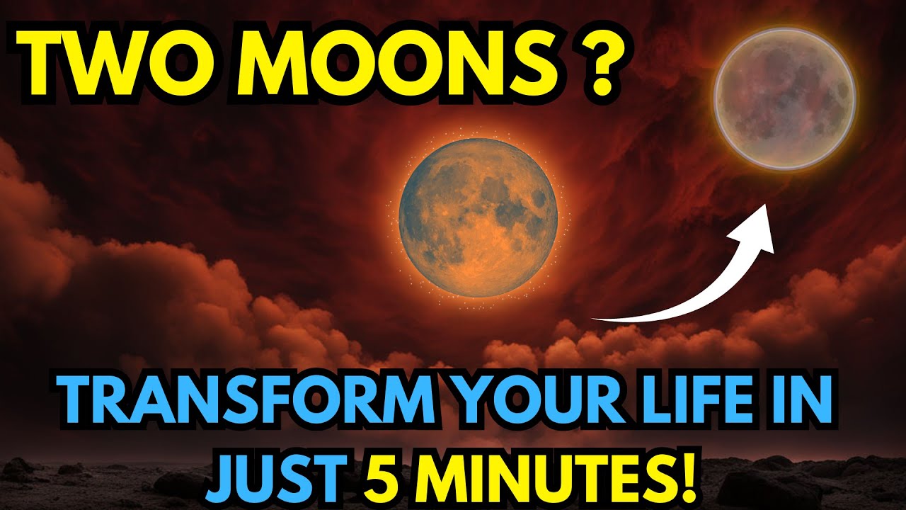 DON'T MISS!🌑 TWO MOONS Will Appear In The Sky - FULFILL YOUR WISHES!