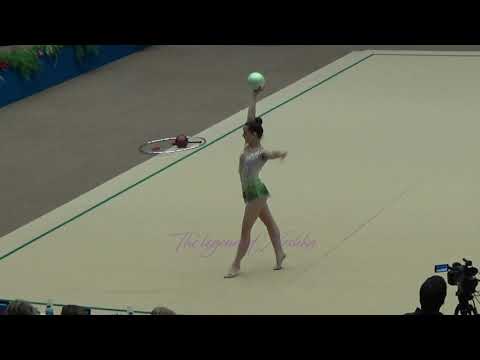 Mayté VAN KAMPEN (BEL) ball - 2018 Corbeil junior AA