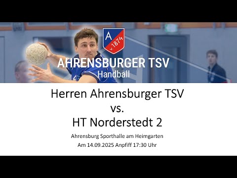Handball OL Herren Ahrensburger TSV vs. HT Norderstedt 2 am 14.09.2025 17:30 Uhr