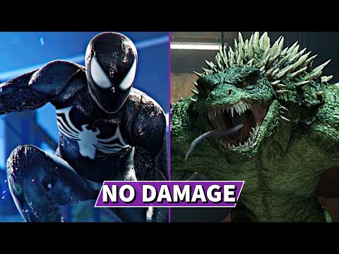 Marvel's Spider-Man 2 - Black suit Peter Vs Lizard [ULTIMATE / NO DAMAGE] PS5 4K