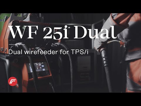 WF 25i Dual: deux torches de soudage et deux bobines de fil en un seul équipement !