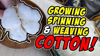 Growing, Spinning and Weaving Cotton