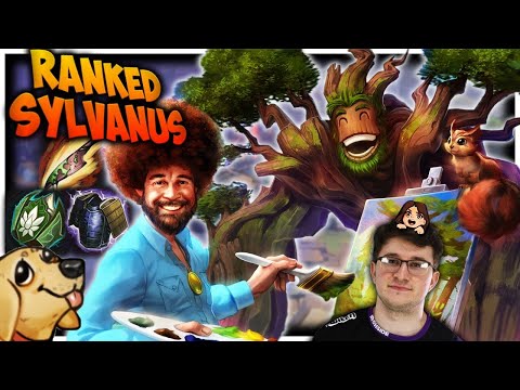 BOB ROSS RANKED SYLVANUS SOLO... WITH ATTACK SPEED?!