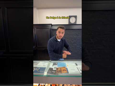 Un Belge à la friterie