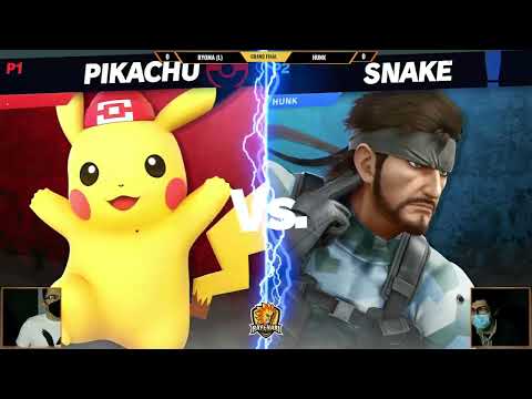 Rayenari Biweekly 10 - Grand Finals - Ryoma (Pikachu) Vs. Hunk (Snake) - SSBU
