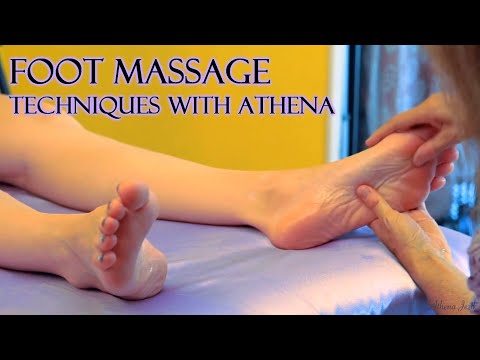 Relaxing Foot Massage Techniques & Self Care Tips for Foot Pain with Athena Jezik