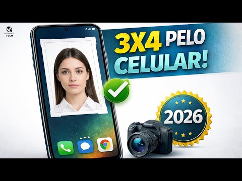 Tutorial: Como Fazer Foto 3x4 pelo Celular