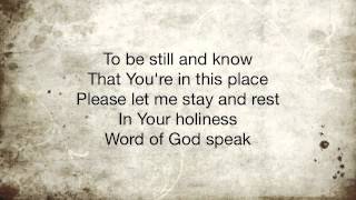 Word of God Speak Kutless
