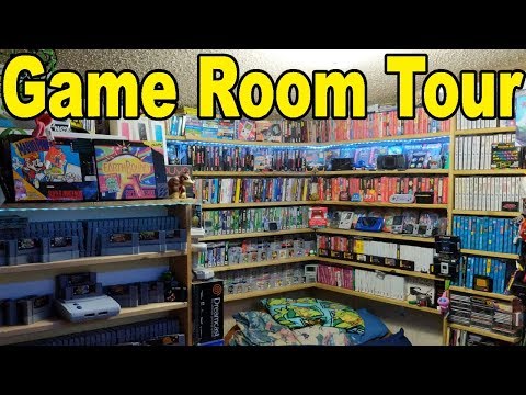OFFICIAL GAME ROOM TOUR - 2018 - 5000+ GAMES!