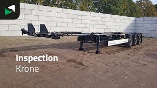 Semi-remorque porte-conteneurs Krone SD NL-Truck Multi 45'ft à vendre - Image 4 | Autoline CM Semi-remorque porte-conteneurs Krone SD NL-Truck Multi 45'ft | Image 4 - Autoline