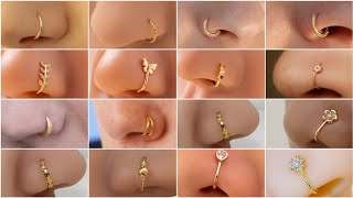 Latest Gold Nose Ring Design 2025 / Gold Nose Ring New Design /Gold Nose Pin Designs |
