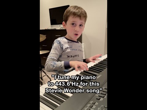 6-Year-Old Miles plays STEVIE WONDER "Ordinary Pain" in his own key