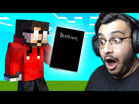The RawKnee Games - I FOUND DEATH NOTE IN MINECRAFT | RAWKNEE