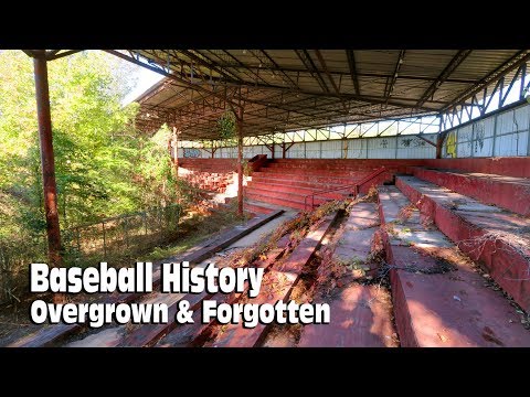 1930's Baseball Stadium Abandoned in the Woods Video