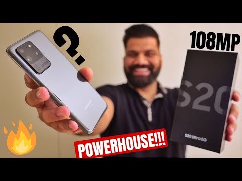 Samsung Galaxy S20 Ultra 5G Unboxing & First Look  - The Best Smartphone of 2020???🔥🔥🔥