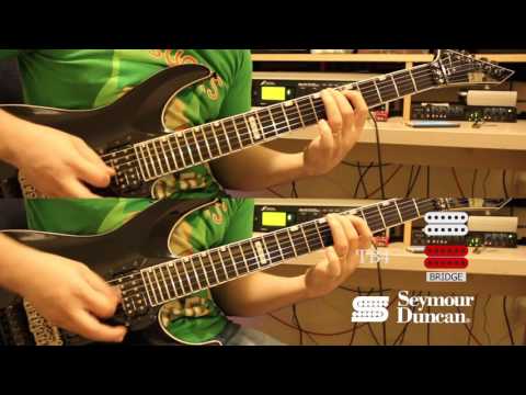 Seymour Duncan TB-4/SH-1N - Dimarzio Evolution/Gravity Storm Comparison