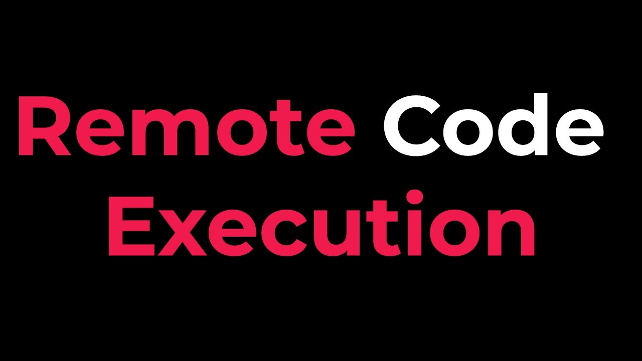 Remote Code Execution *RCE* Vulnerability In 90 Seconds.