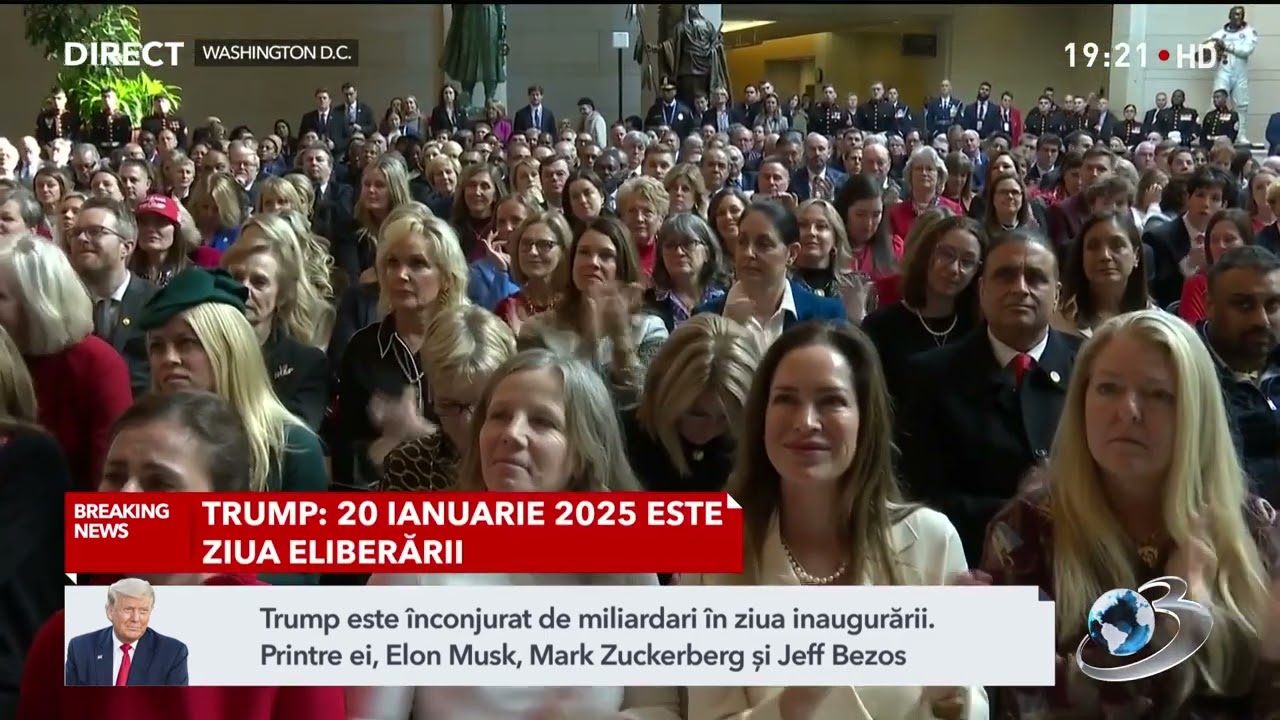 Primul discurs al lui Donald Trump după ce a redevenit președintele SUA